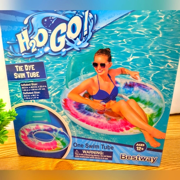 Tye Dye Swim Tube By Bestway - Picture 4 of 5